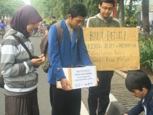 KM ITS Tanggap Bantu Korban Kelud