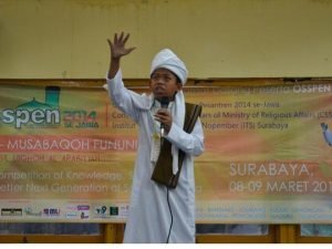 Kembangkan Bakat Santri Lewat Lomba Pidato