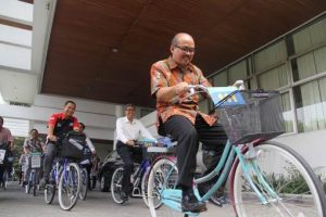 ITS Luncurkan 45 Sepeda Kampus