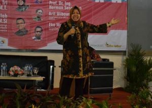 Risma Ungkapkan Ingin Jadi Dosen di ITS