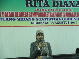 Raih Gelar Doktor dengan Metode Semiparametrik