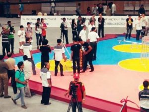 Running Test, Robot RINE Tetap Stabil