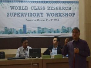 ITS Gelar Workhshop Research Supervisory