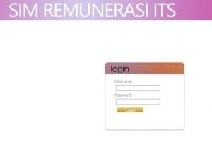 Transparansi Gaji Pegawai, ITS Terbitkan SIM Remunerasi