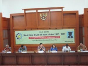 Lima Bacarek Beradu Visi-Misi untuk ITS Lebih Baik
