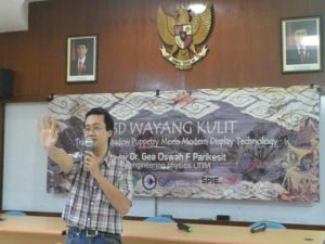 SPIE Gelar Kultam Wayang Kulit