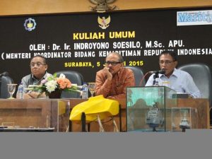 Bangun Maritim, Menko Kemaritiman Libatkan ITS