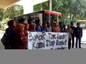 Ini Cara BEM ITS Sambut Menko Kemaritiman