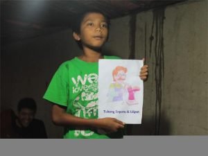 Hilangkan Trauma Penggusuran, IECC Adakan Pengajaran