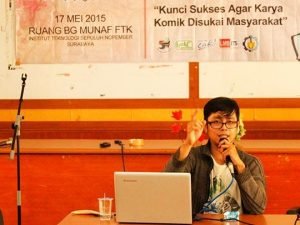 Belajar Komik Dari Komikus Sweta Kartika