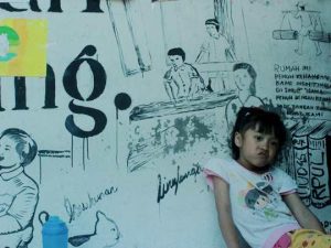 Mahasiswa Arsitektur Suarakan Kehidupan Lewat Mural