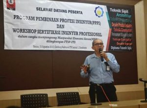 FTSP Gelar Workshop Sertifikasi Insinyur