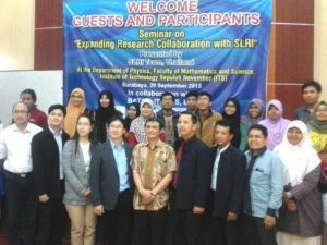 SLRI Tawarkan Kerjasama Riset Dengan ITS