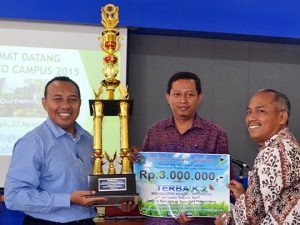 Teknik Sipil Peringkat Kedua Eco Campus 2015