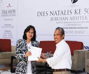 Arsitektur Bukukan 50 Karya Terbaik Alumninya