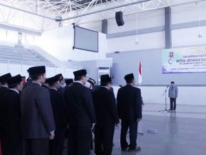 Rektor ITS Resmi Lantik 28 Ketua Jurusan