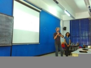 Mahasiswa Despro Belajar Bareng Komikus Perancis