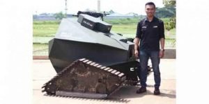 Mahasiswa ITS Ciptakan Tank Kendali Jarak Jauh