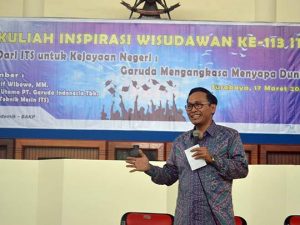 Bekali Wisudawan ITS, Ini Pesan Direktur Garuda