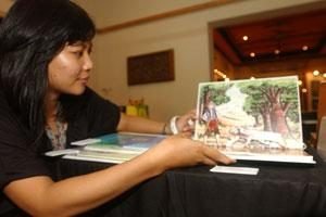 Mahasiswa DKV ITS Unjuk Karya Di Balai Sawunggaling