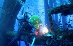 Menantang Korosi  Pipa Bawah Laut Natuna