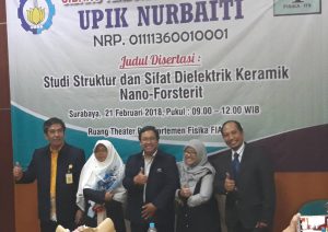Departemen Fisika Kembali Lahirkan Doktor Bidang Material