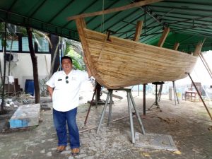 Dosen ITS Rancang Kapal Berbahan Bambu