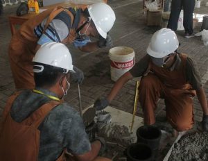 Mahasiswa ITS Ubah Limbah Marmer Jadi Beton Berkualitas