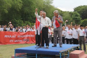 ITS Gelar Doa Bersama dan Aksi Kebersamaan untuk NKRI