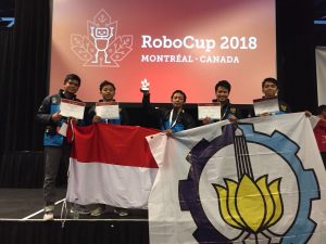 ITS Ichiro Team Wins RoboCup 2018 in Canada