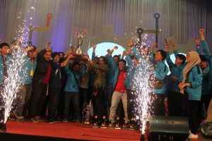 ITS Sabet Juara Umum Kontes Robot Indonesia 2018