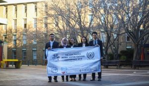 ITS Delegation Earned Honorable Mention in AMUNC 2018