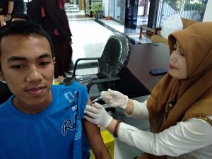 Jatim Terwabah Difteri, ITS Adakan Vaksinasi Gratis