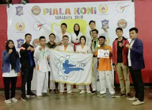 Buktikan Telah Bangkit, Taekwondo ITS Borong Emas