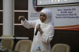 Khofifah: Pentingnya SDM untuk Percepatan Infrastruktur Jawa Timur