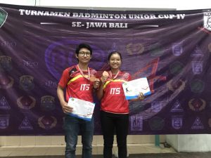 ITS Raih Juara Tiga Ganda Campuran UNIOR CUP IV