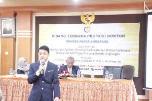 Kurangi Dampak Negatif Gasoline, Raih Doktor Termuda di ITS
