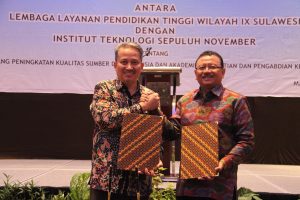 ITS dan LLDIKTI IX Sulawesi Sepakati Nota Kerja Sama