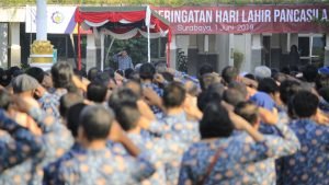 ITS Adakan Upacara Hari Lahir Pancasila, Tekankan Pentingnya Keberagaman