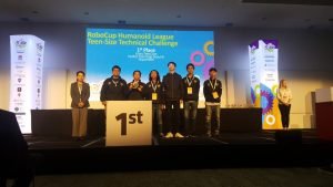 Robot Sepak Bola ITS Jawara Robocup 2019 di Australia