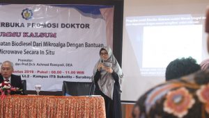 ITS Doctorate Promotes Microalgae as Biodiesel Raw Material