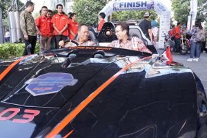 ITS Selesaikan Jambore Nasional Kendaraan Listrik, Menristekdikti Targetkan Tahun 2022 Mobil Listrik Diproduksi