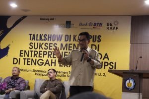 Manajemen Bisnis ITS Kenalkan Mahasiswa tentang Disrupsi Wirausaha