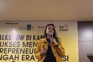 Agnes Bagikan Tips Wirausaha pada Mahasiswa ITS