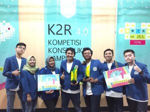 Tim Ascarya ITS Sabet Juara Umum Kompetisi Konstruksi Ramping