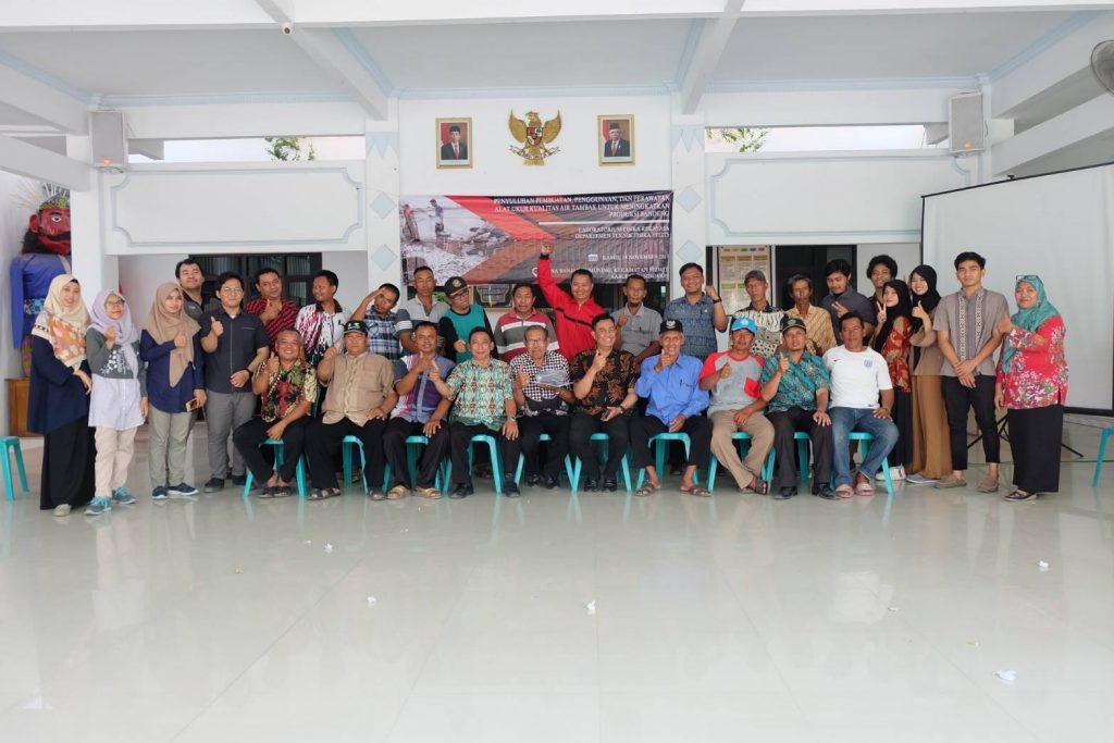 Laboratorium Fisika Rekayasa Dampingi Petani Bandeng Jaga Kualitas Air Tambak