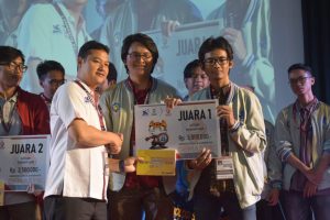 Tim H3r0es ITS Sumbang Medali Emas Gemastik XXII
