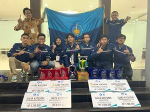 Tim ITS Sukses Sandingkan Gelar Juara Umum KJI-KBGI 2019