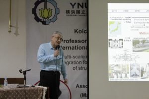 Profesor Koichi Ajak Mahasiswa ITS Kenali Struktur Bangunan