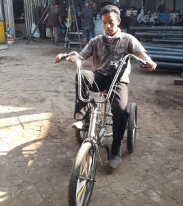 Rancang Sepeda Pasca Stroke, Dosen ITS Bantu Pasien Beraktivitas